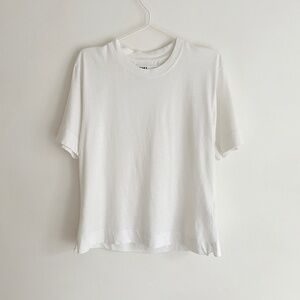 MHL by Margaret Howell perfect simple white boxy t-shirt organic cotton S